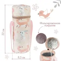 Термосумка для бутылочки Крошка Я &laquo;Forest animals&raquo;, форма тубус