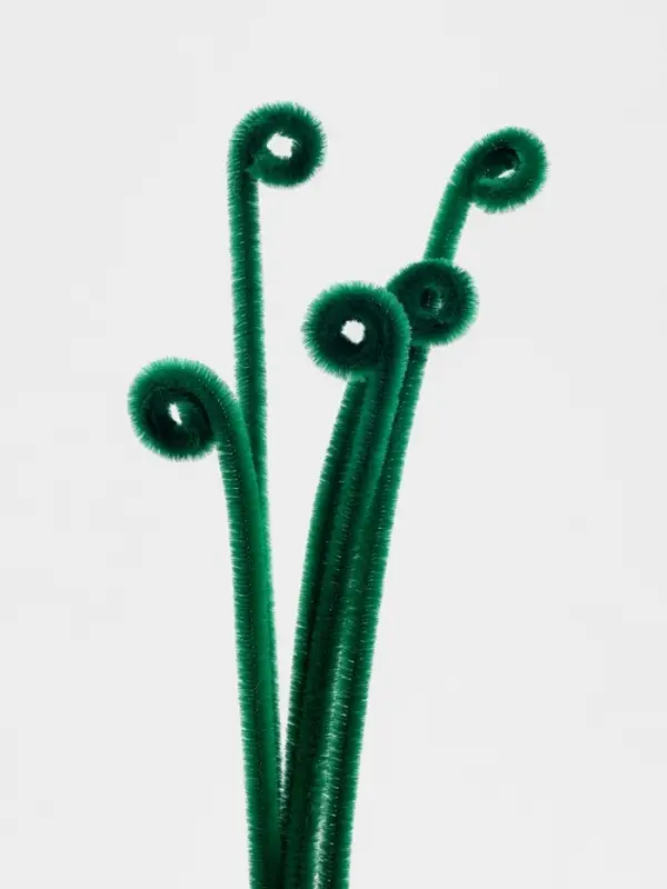 Синельная проволока, набор 50 шт., тёмно-зелёная, 30 см