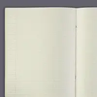 Тетрадь предметная 48 листов в клетку Calligrata, «Чёрное-белое. Биология», обложка мелованная бумага, серые листы
