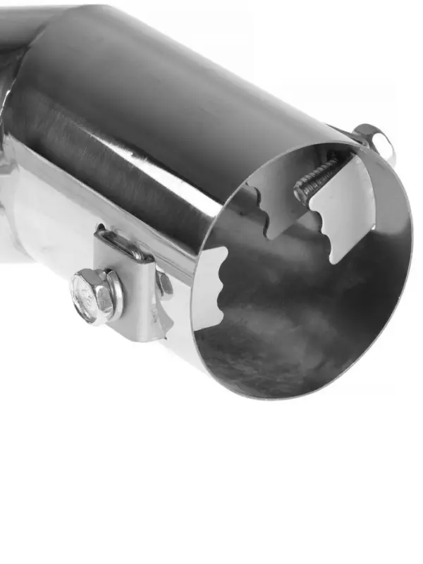 Насадка на глушитель 150&times;51 мм, посадочный 51 мм