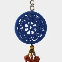 Брелок "Ловец снов" 19 см, цв. синий Брелок "Ловец снов" 19 см, цв. синий