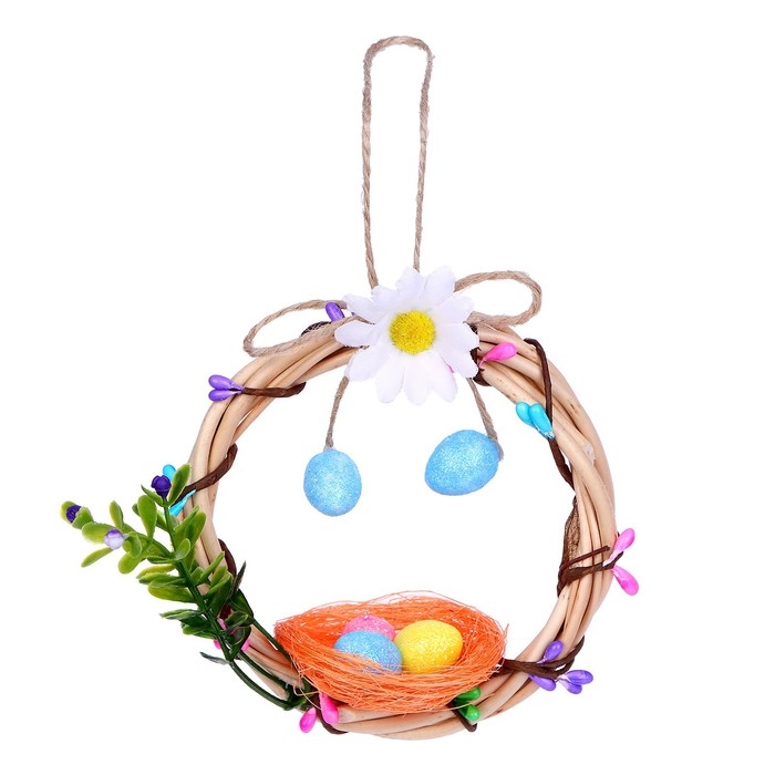 Декор «Пасхальный венок» МИКС Декор «Пасхальный венок» МИКС