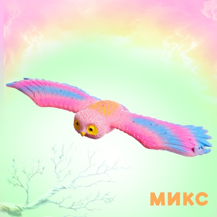 Фигурка птицы «Сова», шлепающий браслет Фигурка птицы «Сова», шлепающий браслет