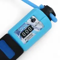 Скакалка спортивная ONLYTOP, 2.8 м, регулируемая, со счётчиком, цвет МИКС