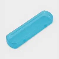 Футляр для зубной щётки и пасты, 21&times;6&times;3 см, голубой