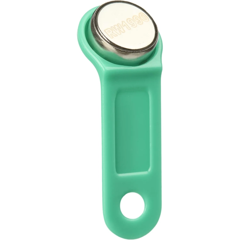 Электронный ключ Bigtech Touch Memory (iButton) DS 1990 зеленый (уп.10шт)