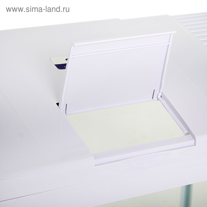 Аквариум SeaStar LS-500F в комплекте: LED-лампа двухцветная, фильтр, 56 л, белый Аквариум SeaStar LS-500F в комплекте: LED-лампа двухцветная, фильтр, 56 л, белый