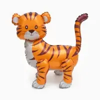 Воздушный шар фольгированный 3D 23" "Тигр"