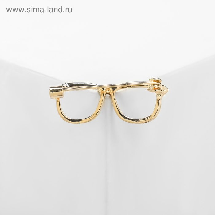 Брошь «Очки» оправа, цвет золото Брошь «Очки» оправа, цвет золото
