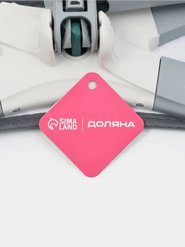 Швабра с отжимом Twist Raccoon, насадка из микрофибры 36&times;14 см, стальная нержавеющая ручка 125 см