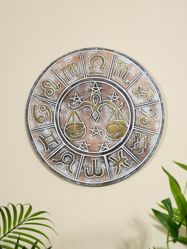 Панно резное МДФ "Весы", 30х30х2 см