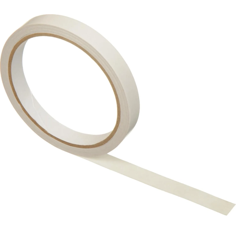 Клейкая лента двухсторонняя на бумажной основе 12 мм 10 м