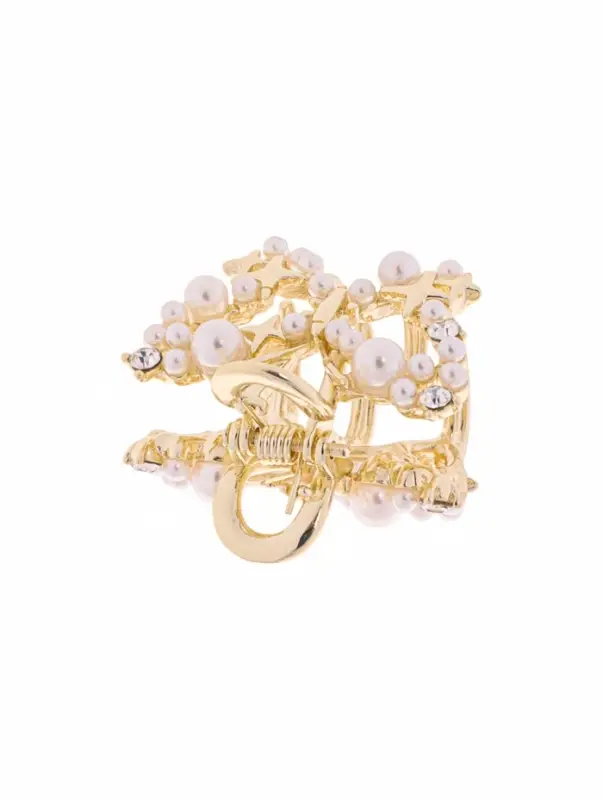 Крабик для волос &laquo;Саманта галант&raquo;, бабочка, 3 см, золотистый