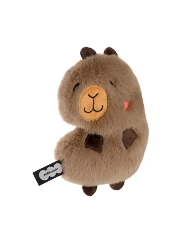 Мягкая игрушка &laquo;Капибара Барбара&raquo;, Пушистики, 15 см