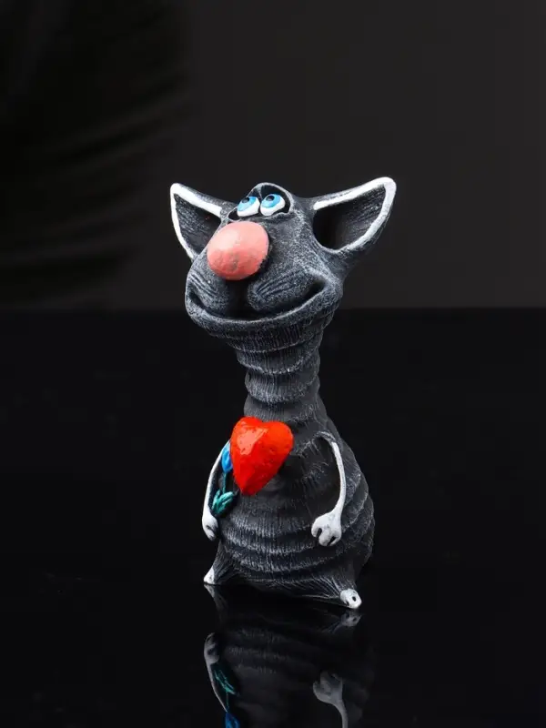 Фигура "Кот романтик" 8х5х5 см