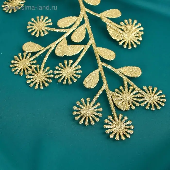 Декор блеск &laquo;Одуванчики&raquo;, 15&times;23 см, МИКС