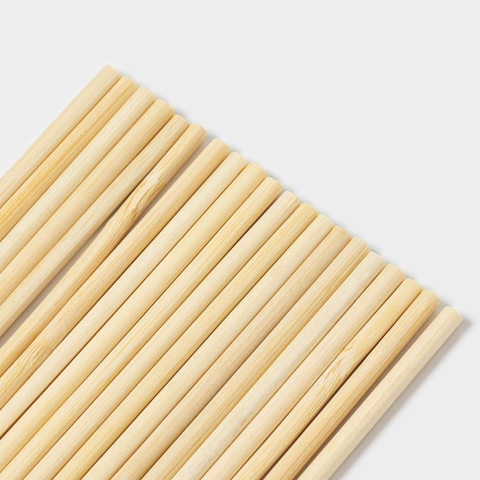 Палочки - дюбели для кондитерских изделий Доляна, 15 см, набор 18-20 шт, бамбук Палочки - дюбели для кондитерских изделий Доляна, 15 см, набор 18-20 шт, бамбук