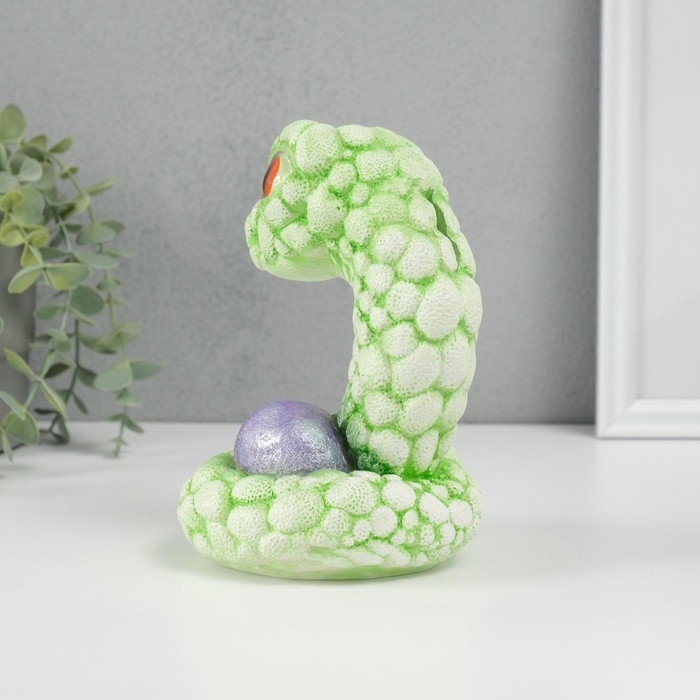 Новогодняя копилка  Новогодняя копилка "Мини Гумми" 12х12х17 см, светло-зеленый