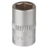 Головка торцевая 1/4"DR шестигранная 8мм, L=25мм пласт.подвес