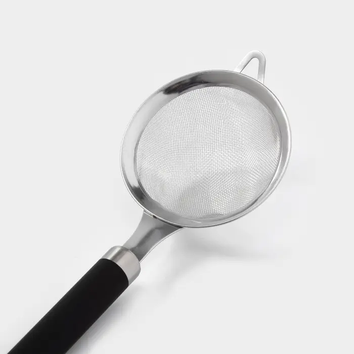 Сито для просеивания Доляна Venus, нержавеющая сталь, цвет чёрный
