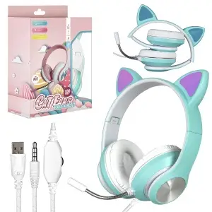 Наушники игровые X30 зеленые