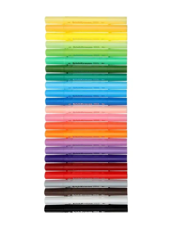 Акриловые маркеры 24цв ErichKrause Art Spirit, двусторон., европодвес