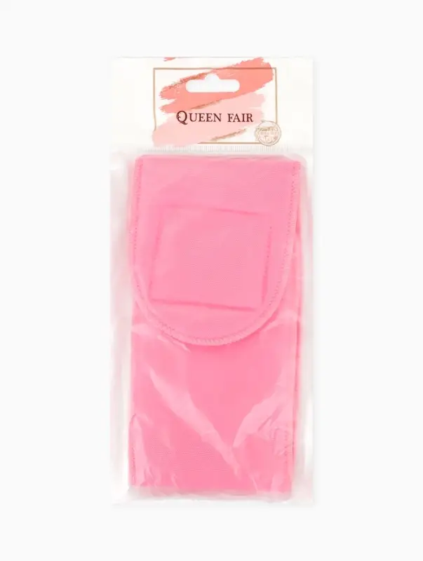 Гелевая SPA-маска для шеи, многоразовая, на липучке, 46&times;10 см, розовая