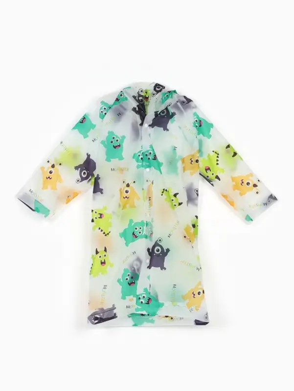 Дождевик детский &laquo;Монстрики&raquo;, рост 125-155 см