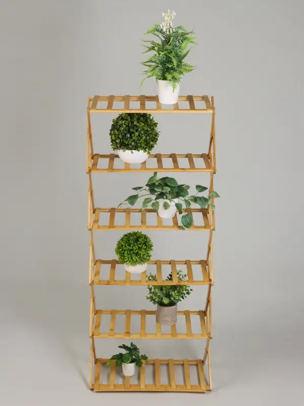 Стеллаж универсальный, 6 полок, 50&times;25&times;110 см, напольный, открытый, Greengo