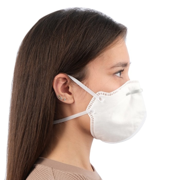 Полумаска фильтрующая складная с клапаном  Полумаска фильтрующая складная с клапаном "Исток" FFP1