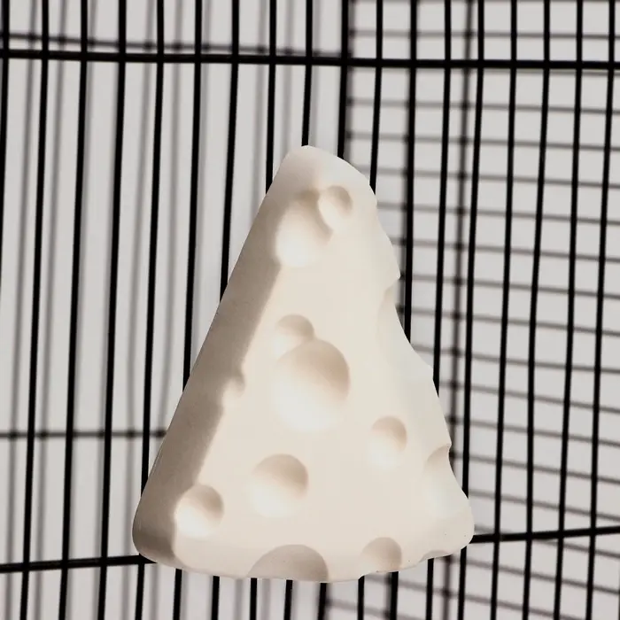 Минеральный камень для грызунов &laquo;Пижон&raquo;, сыр, 50 г