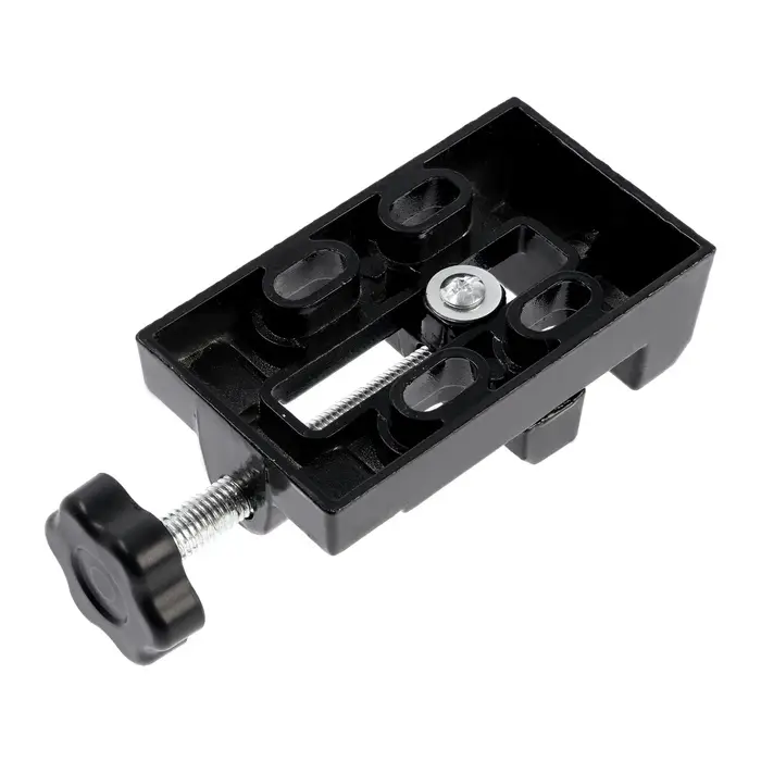 Мини-тиски алюминиевые ТУНДРА, станочные, зажим 55 мм