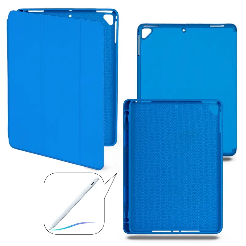 Чехол-книжка для iPad Air Smart Case (Pencil) Blue №16