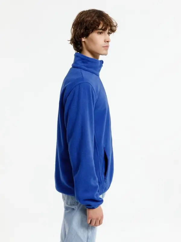 Куртка флисовая унисекс Nesse, синяя, размер M/L Куртка флисовая унисекс Nesse, синяя, размер M/L