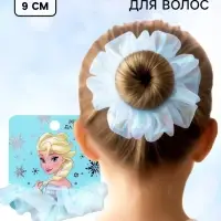 Резинка для волос &laquo;Перламутр&raquo; голубая