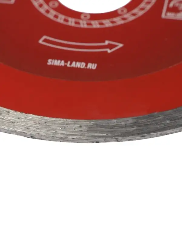 Диск алмазный отрезной ЛОМ, сплошной, мокрый рез, 125&times;22 мм