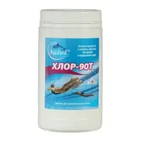 Дезинфицирующее средство Aqualand Хлор-90Т, таблетки 20 г, 1 кг