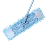 VETTA Швабра эконом с насадкой из микрофиб. без подкл., телескоп., металл, 70-120см, насадка 50г