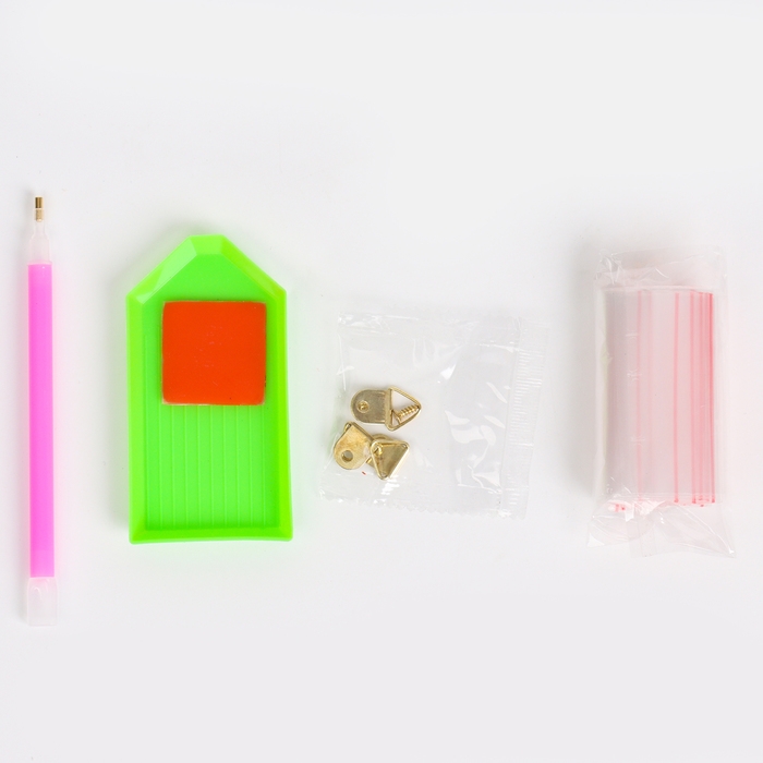 Алмазная мозаика с полным заполнением на холсте «Горы», 30 х 40 см