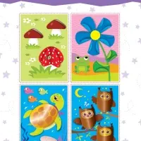 Аппликации объёмные &laquo;Совушки&raquo;, 20 стр., формат А4