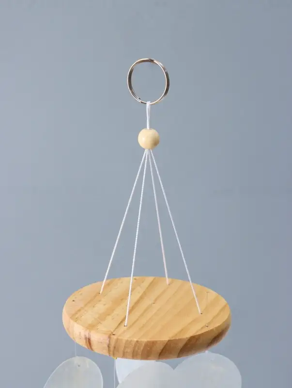 Музыка ветра перламутр 26 кружков d=4,8 см 10х10х46 см