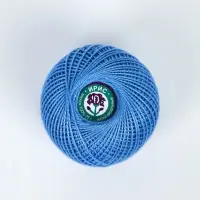 Нитки вязальные "Ирис" 150м/25г 100% мерсеризованный хлопок Набор 6шт (2608)