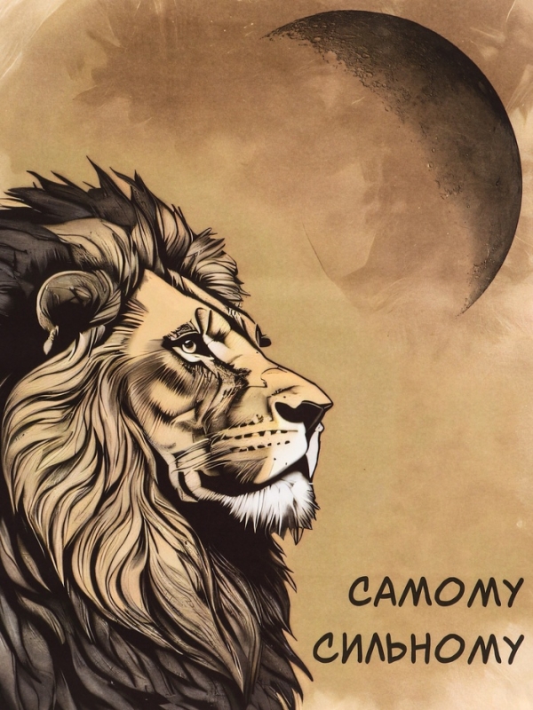 Пакет подарочный крафт Пакет подарочный крафт "Самому сильному" 26 х 11 х 32 См