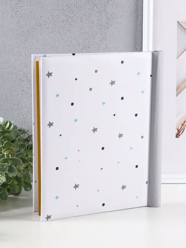 Фотоальбом Фотоальбом "Слоник" 10 "магнитных"листов 23X28см, пер-т внутр.спираль