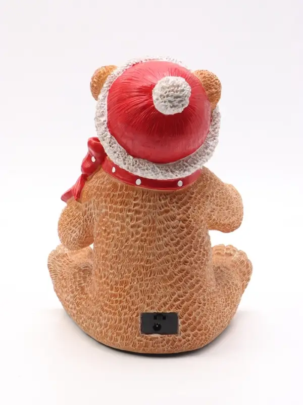 Фигура светодиодная &laquo;Мишка&raquo; 25&times;19 см, муз, USB, AAx3 (не в комплекте), МУЛЬТИ