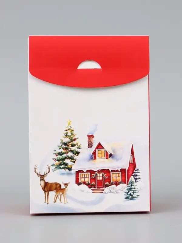 Коробка складная &laquo;Уюта в Новом году&raquo;, 15&times;7&times;22 см