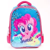 Рюкзак школьный для девочки, 39 см &times; 30 см &times; 14 см &laquo;Пинки Пай&raquo;, My little Pony