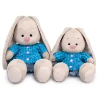 Мягкая игрушка &laquo;Зайка Ми в голубой курточке и штанишках&raquo;, 18 см