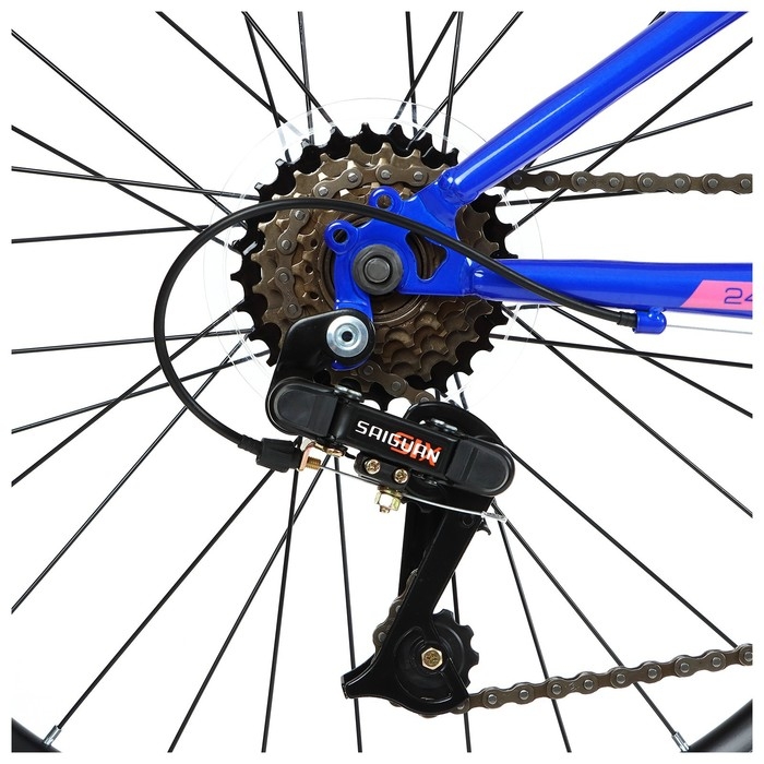 Велосипед 24 Велосипед 24" PROGRESS Ingrid Low RUS, цвет синий, р. 13"