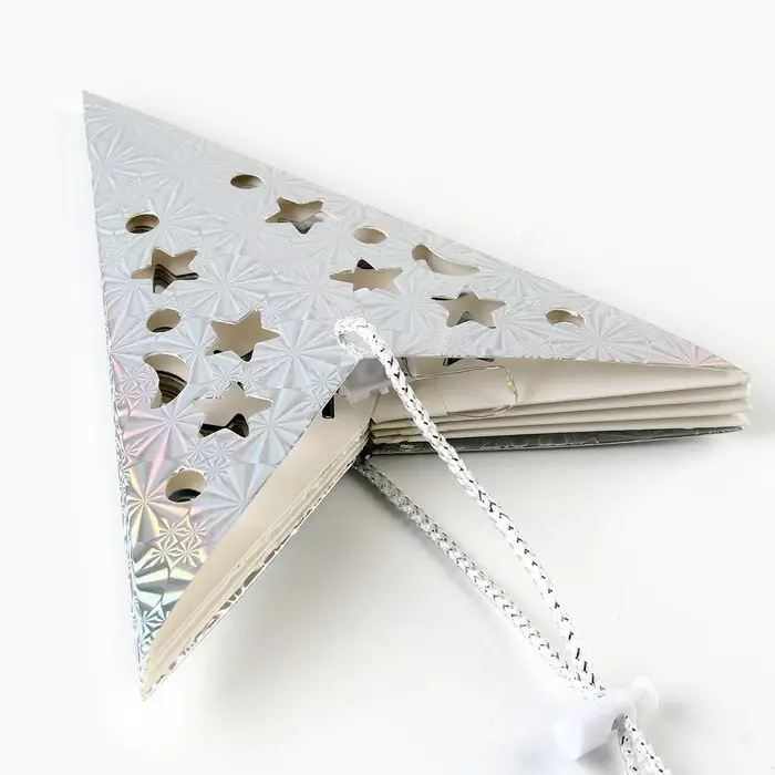 Звезда интерьерная с гирляндой модель G-12 Звезда интерьерная с гирляндой модель G-12 "Космическое небо", 45 х 45 см